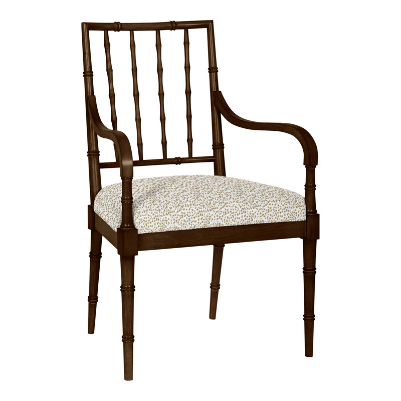 Libby Upholstered Armchair, Worthy Snow, Casa Blanca