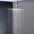 Luxurious Rain Mixer Chrome Shower Set For Modern Bathrooms