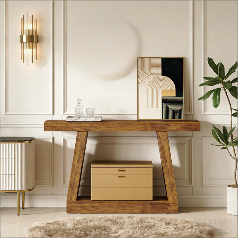 Dual-Tier Entryway Table,Sofa Table,Console Table,Side Table