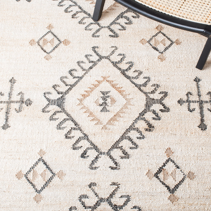 Tapis en jute Kalinka, Rond 3 pi
