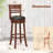 Arkee Counter Stool with Solid Wood Frame