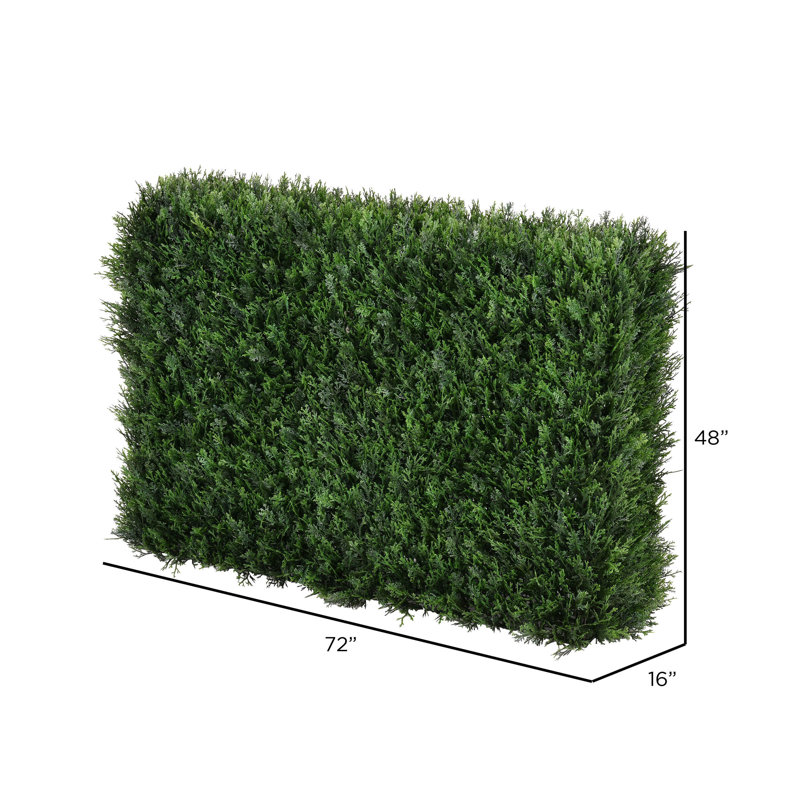 Vickerman 72" Artificial Cedar Hedge