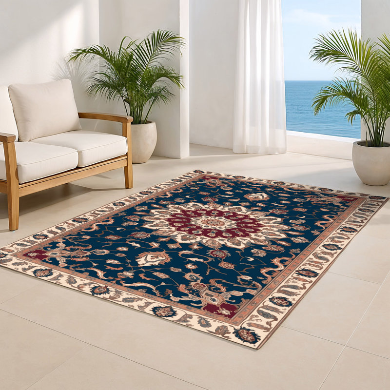 Tapis d'intérieur et d'extérieur Tabriz, Rectangulaire 2 pi x 3 pi