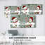 Peppermint Snowman Collection D- Toile tendue avec châssis - Prêt à accrocher