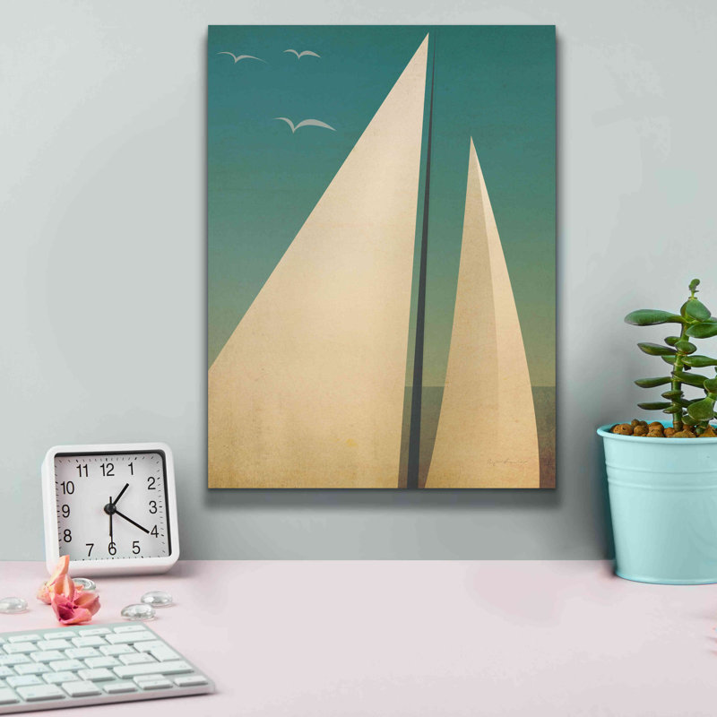 «Sails I» par Ryan Fowler, H 16 po x l 12 po