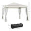Tente à auvent escamotable avec filet Outsunny-123765029