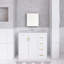 36'' Bathroom Vanity With Ceramic Sink Combo-1526700500