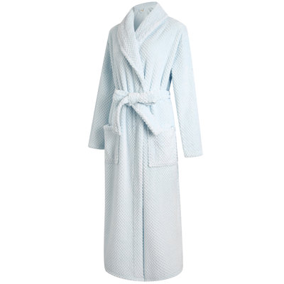 Fleece Girl / Woman+ Mid-Calf Bathrobe with Pockets