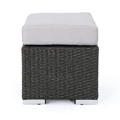 Enjoy Outdoors With Lounge Comfort Accessory - Grey Silver, Pe , Iron, Waterproof Cloth Outdoor Delight Feature Grey+Silver, +Iron, Water-, 7.69 Lb
