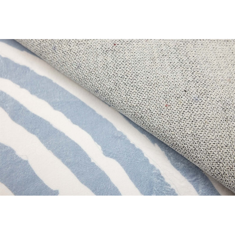 Tapis rectangulaire à motif antidérapant, Rectangle 4 pi x 6 pi