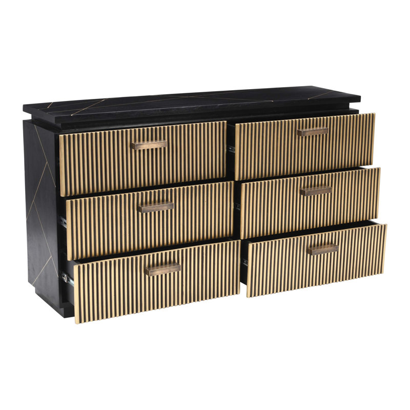 Commode 6 tiroirs Halima