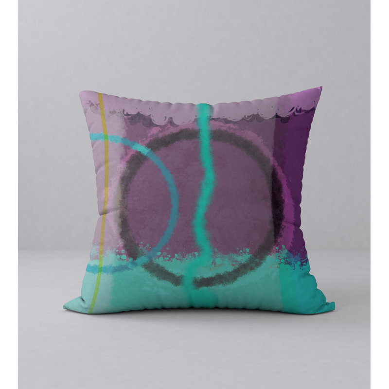 Housse de coussin carrée/insert, H 24 po x l 24 po