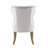 Idalou Tufted Upholstered Dining Chair Beige and Rustic Honey-1211235405-1258906995