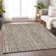 Premium Machine Washable Prisco Brown Rug