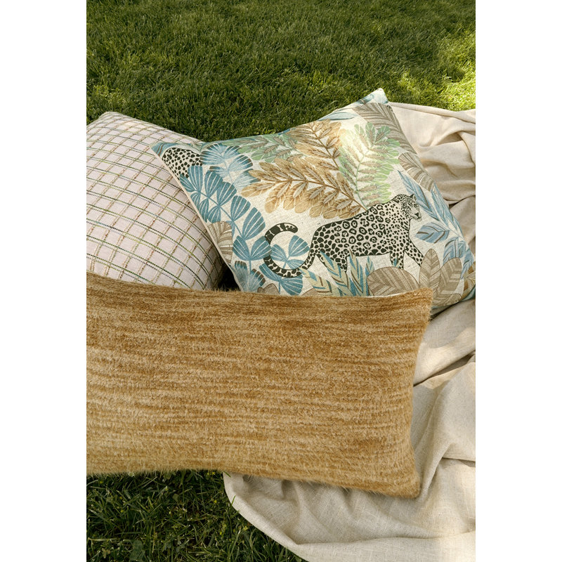 Etosha Square Pillow Cover & Insert, Square 22", Earth