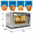 Kenmore 25 Qt. 11 in 1 Digital Air Fryer Convection Toaster Oven Rotisserie