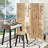 61.5'' W x 60'' H 4 - Panel Folding Room Divider