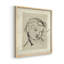 Croquis rétro CIV, ensemble de 4 reproductions encadrées-855580646-855580647