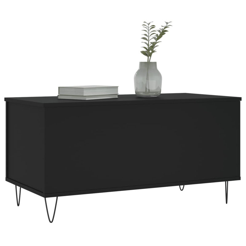 Moriaty Coffee Table, Black, 60cm L x 44.5cm W x 45cm H