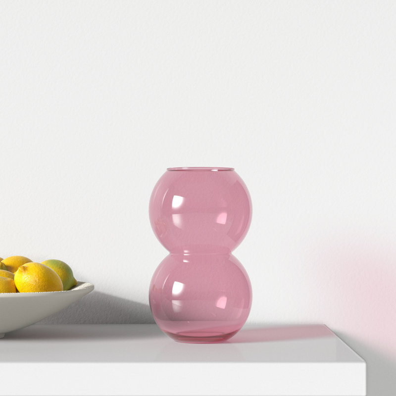 Vase de table Geri, Rose