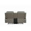 Causeuse inclinable avec console et audio Bluetooth à DEL-1784059912