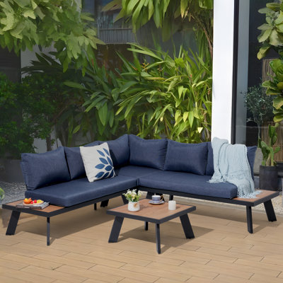 5-person Outdoor Seating Group With Cushions