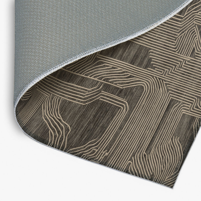 Tapis intérieur et extérieur ArtDeco, Rectangulaire 2 pi x 3 pi