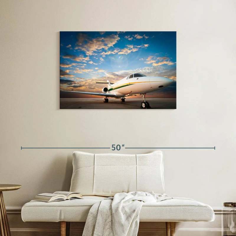 Mehar Dramatic Sky Jet, 24" H x 36" W