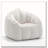 Comfy Corduroy Large Bean Bag Chairs with Armrests-1813164838