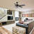 Gloristeen 52'' Ceiling Fan with Light Kit