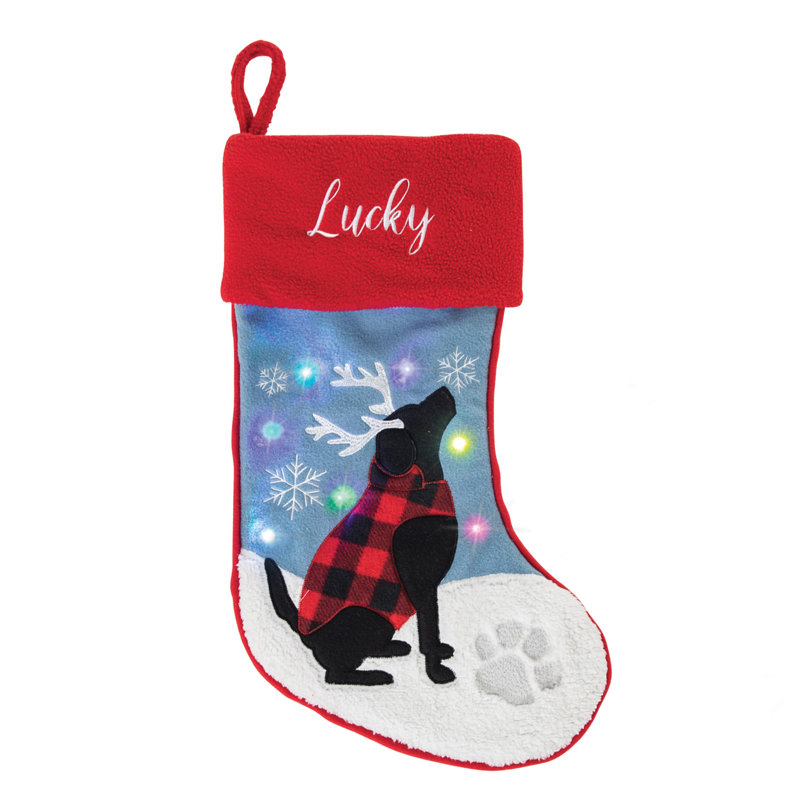 Personalized LED Stocking, Yes
