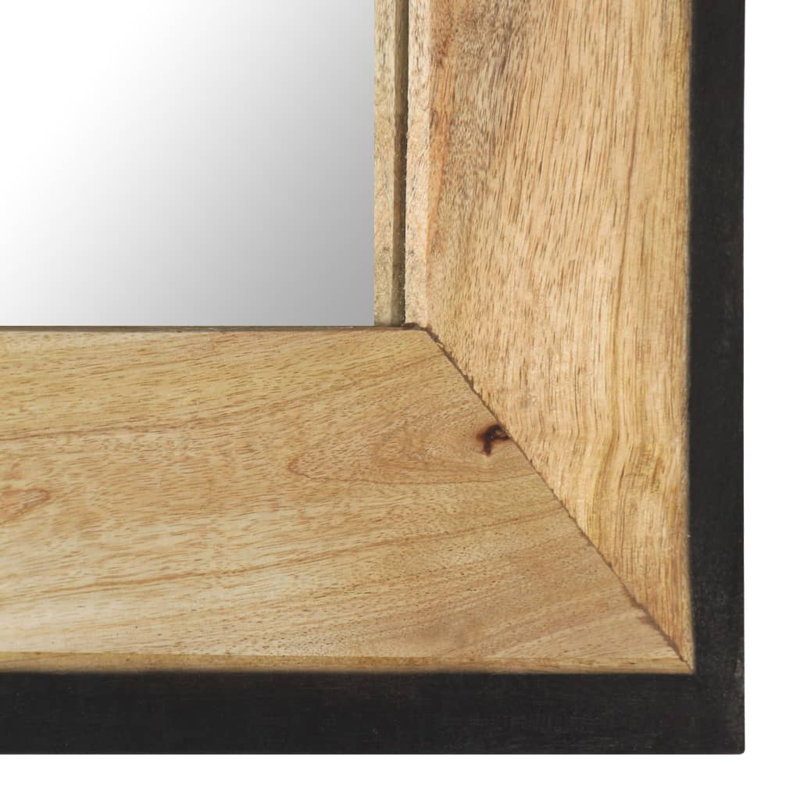 Cheshunt Wood Flat Wall Mirror