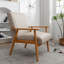 Fauteuil de style moderne Mid-Century de 25,38 po de largeur
