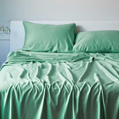 Ensemble de taie d'oreiller BedVoyage - 100% viscose de bambou - Froid et léger