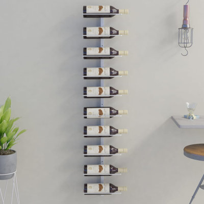 Borden 10 Bottle Floor Wine Bottle Rack