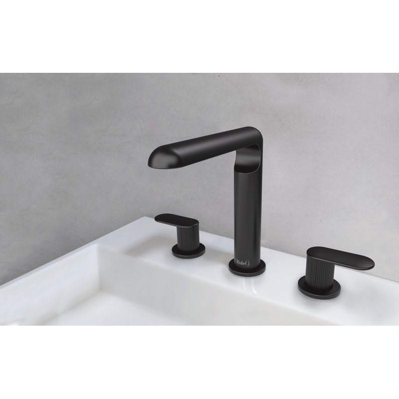 Robinet de salle de bain espacé Ciclo ™ avec bonde, Noir