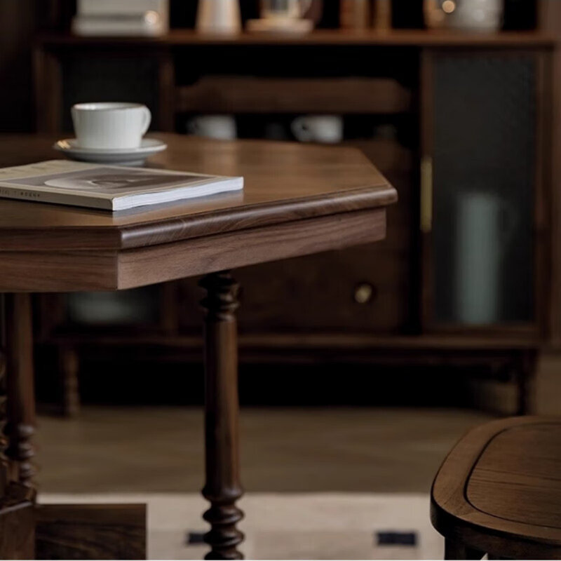 French-style Solid Wood Dining Table