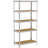 Vida Metal Height -Adjustable Shelving Unit-19298071-19298070