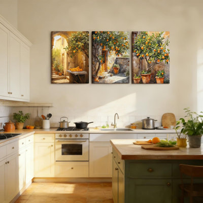 3 Piece Wrapped Canvas Print