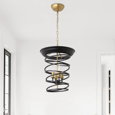 Aemon 4 - Light Dimmable Cage Chandelier