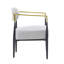 Fauteuil d'appoint rembourré Mid-Century