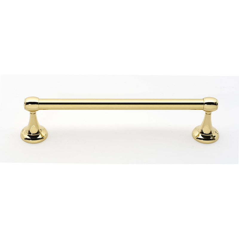 Polished Brass 14'' Wall Mounted Towel Bar