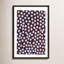 Lilac On Maroon By Michela Sorrentino - Framed Wall Art-1458539488-1458539490