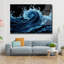 Décoration murale bord de mer en verre trempé Blue Wave-29697695