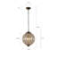 Sloane 3 - Light Gold Single Pendant