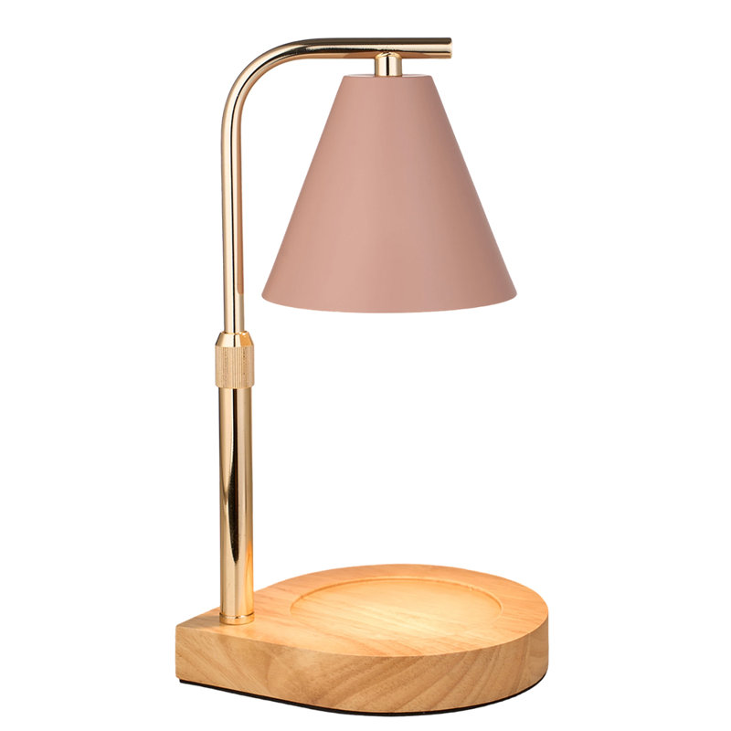 Wood USB Table Lamp