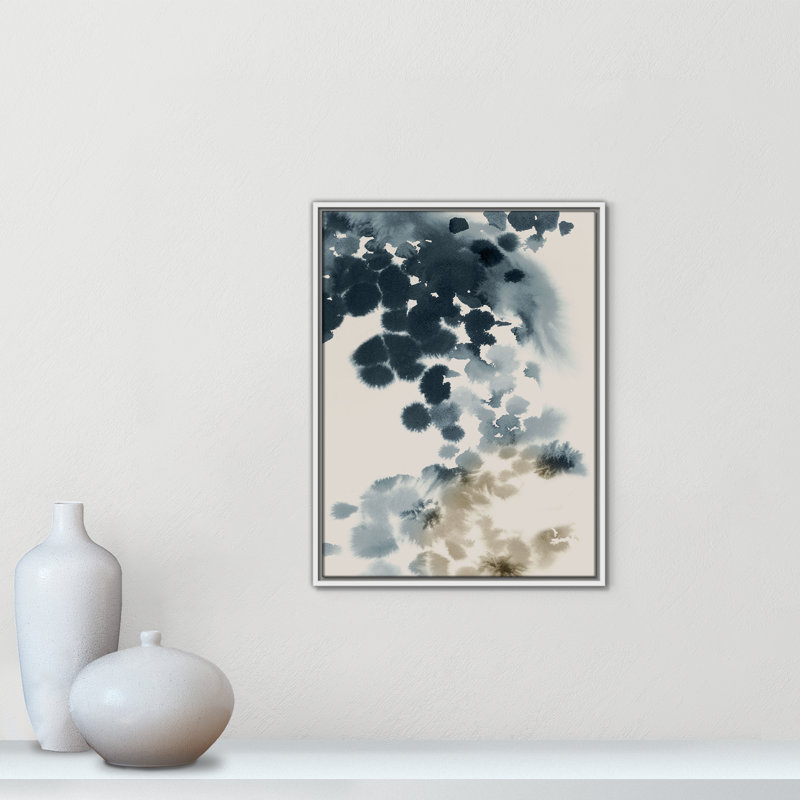 «Emerald Azure I Print» par Casa Fine Arts, Blanc, H 25,5 po x l 19,5 po