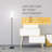 66" Floor Lamp with Remote Control-772175883