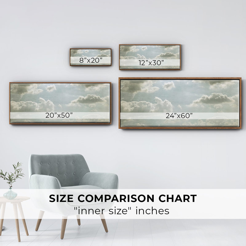 Sky Scrapers III- Framed Canvas
