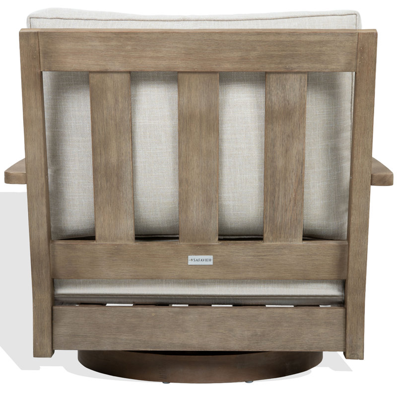 Fauteuil pivotant en bois de la Martinique